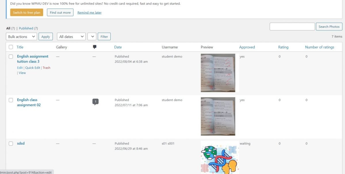 Student Portal - AX WEBWORK